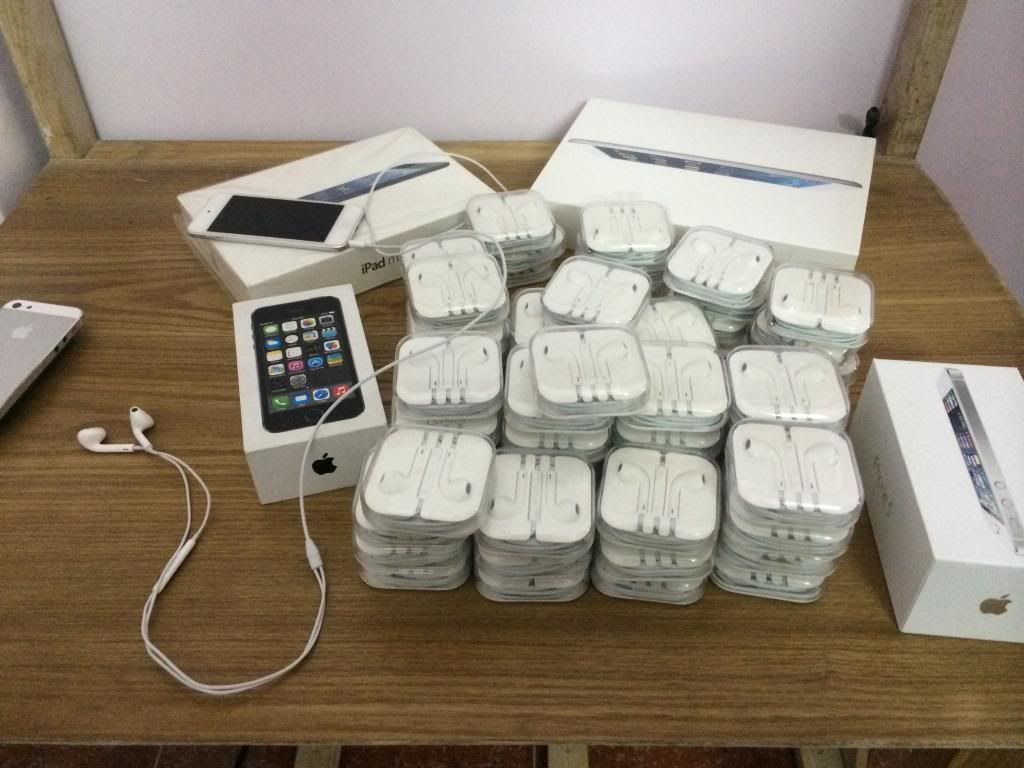 Bán Tai Nghe Zin Bóc Máy iPhone 5S Free Ship TP.HCM (Không Zin Đền Tiền Gấp 10 Lần)