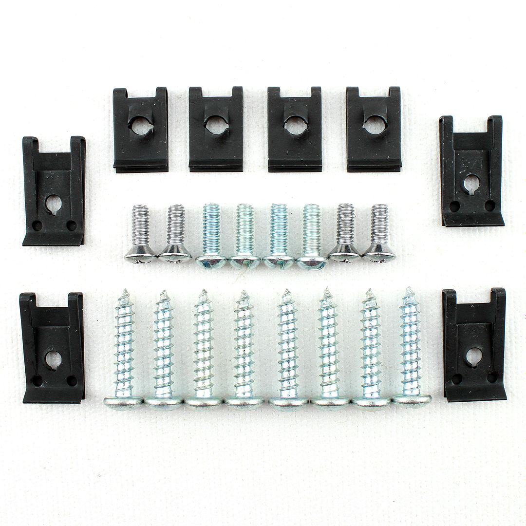 Details About 1955 55 Chevy Tail Light Assembly Mounting Screw Clip Kit