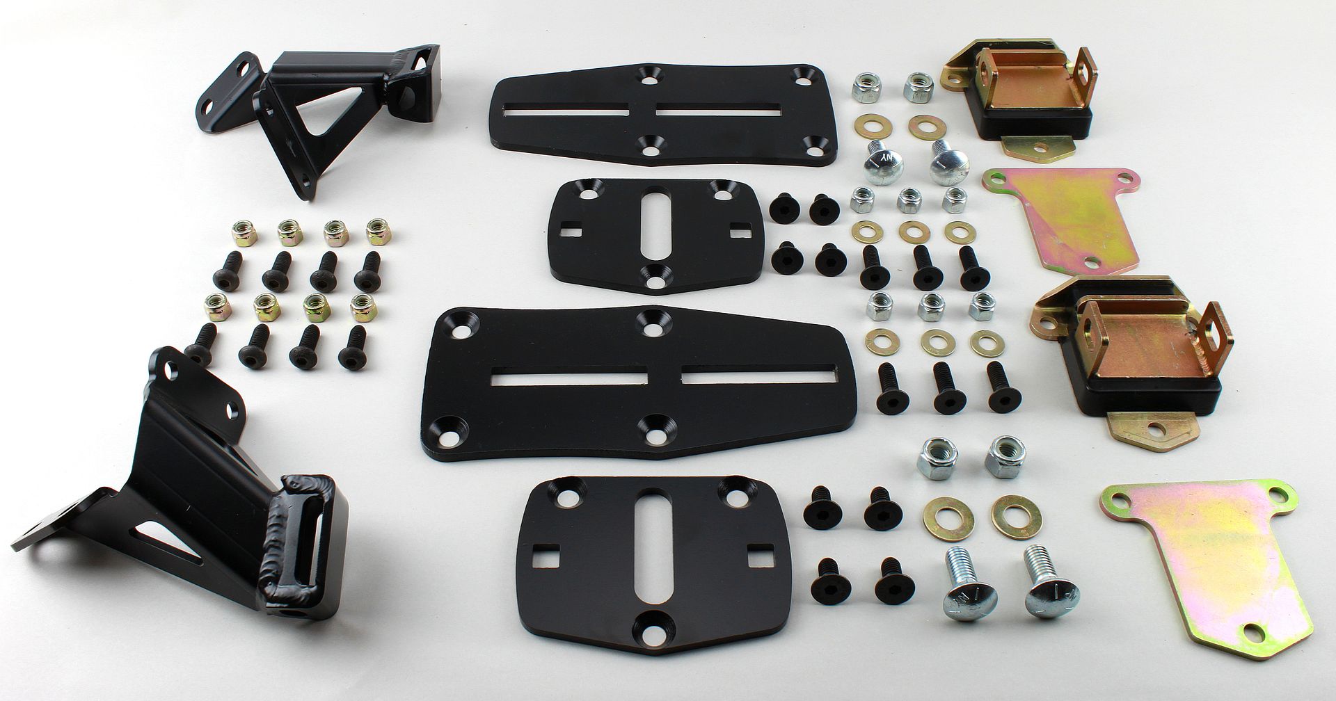 55 56 57 Chevy Car LS Engine Motor Mount Conversion Bracket Kit 1955 ...