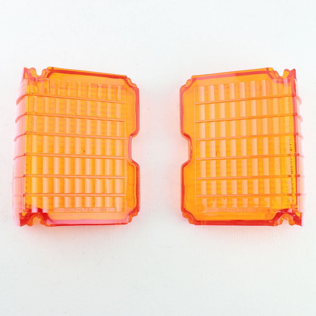 1972 El Camino Amber Trim Parts A4850 Parking Light Lens