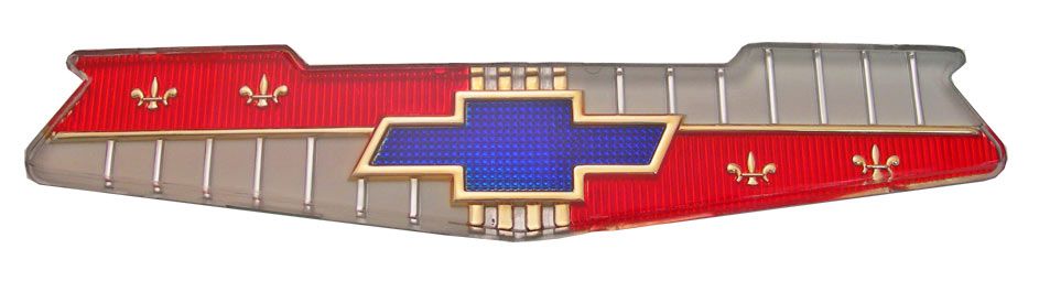 65 1965 Chevy Impala Trunk Emblem Plastic Insert Usa Vintage And Classic Car Truck Parts Auto Parts Accessories