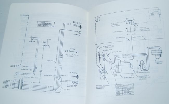 71 1971 Chevelle El Camino Electrical Wiring Diagram ... 1964 corvette wiring diagram 