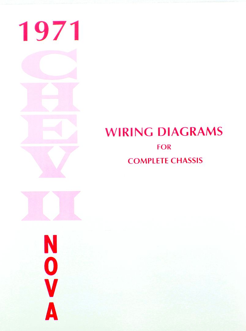 71 1971 Chevy Nova Electrical Wiring Diagram Manual | eBay 62 chevy impala wiring diagram 