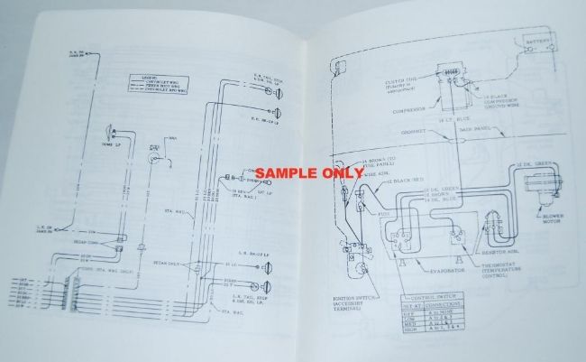 72 Chevelle El Camino Electrical Wiring Diagram Manual ... 72 el camino wiring diagram 